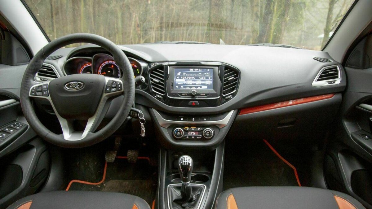 Лада Веста св кросс 2021 интерьер