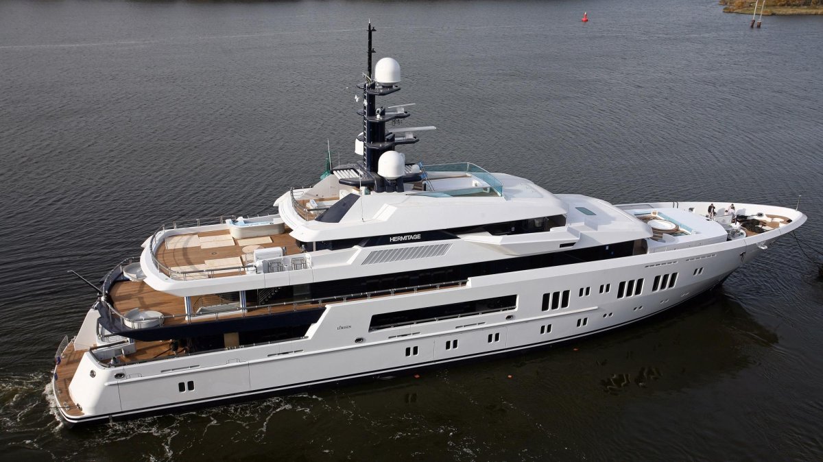 Hermitage яхта седых