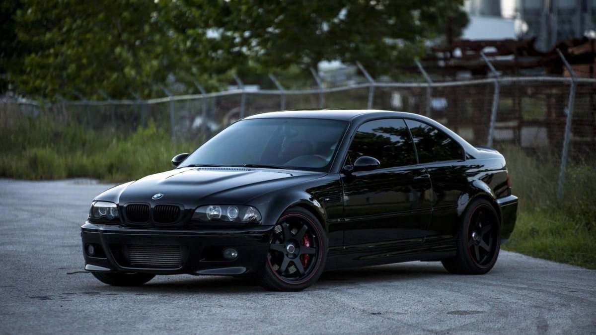BMW m3 e46 Black