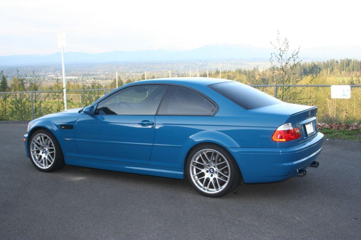 Laguna Seca Blue BMW e46