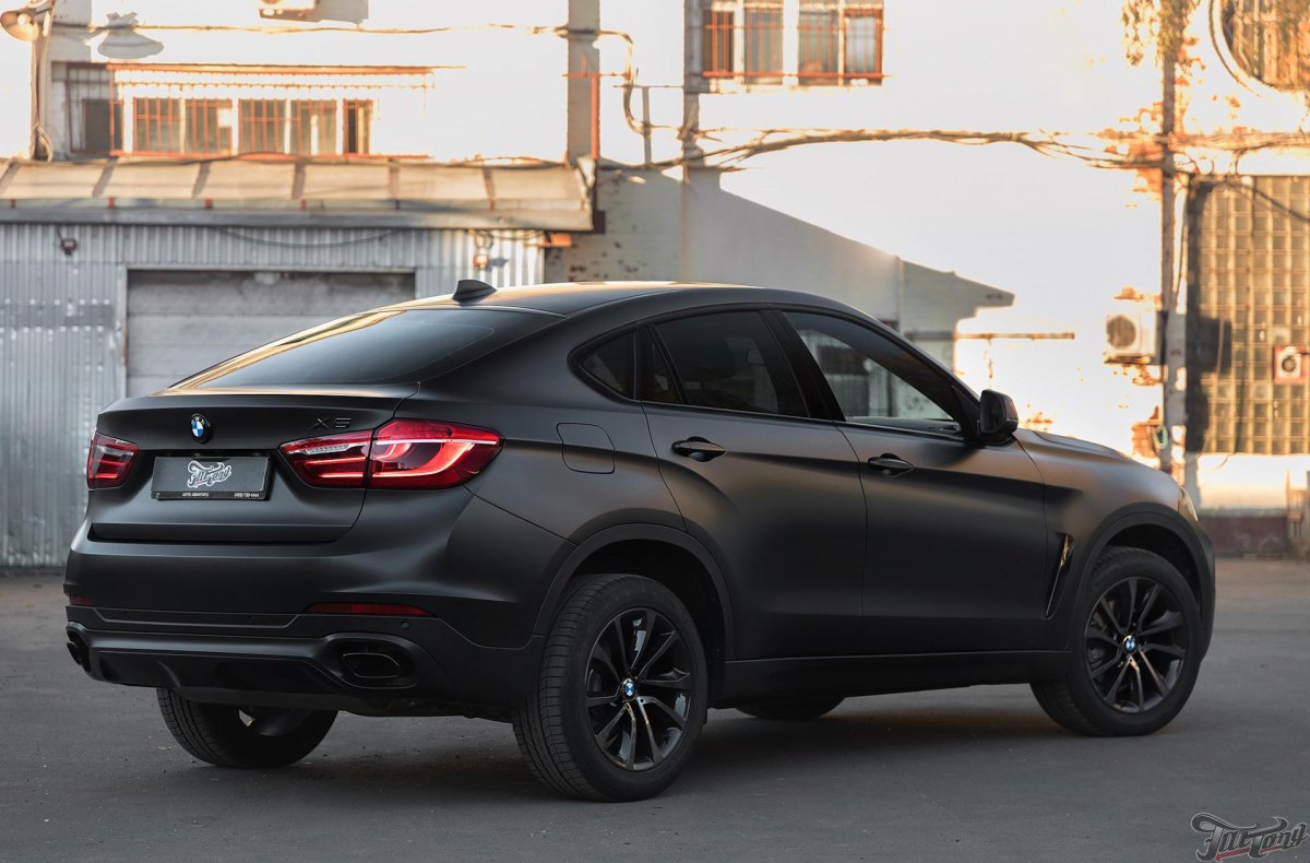 X6 f16 черный матовый