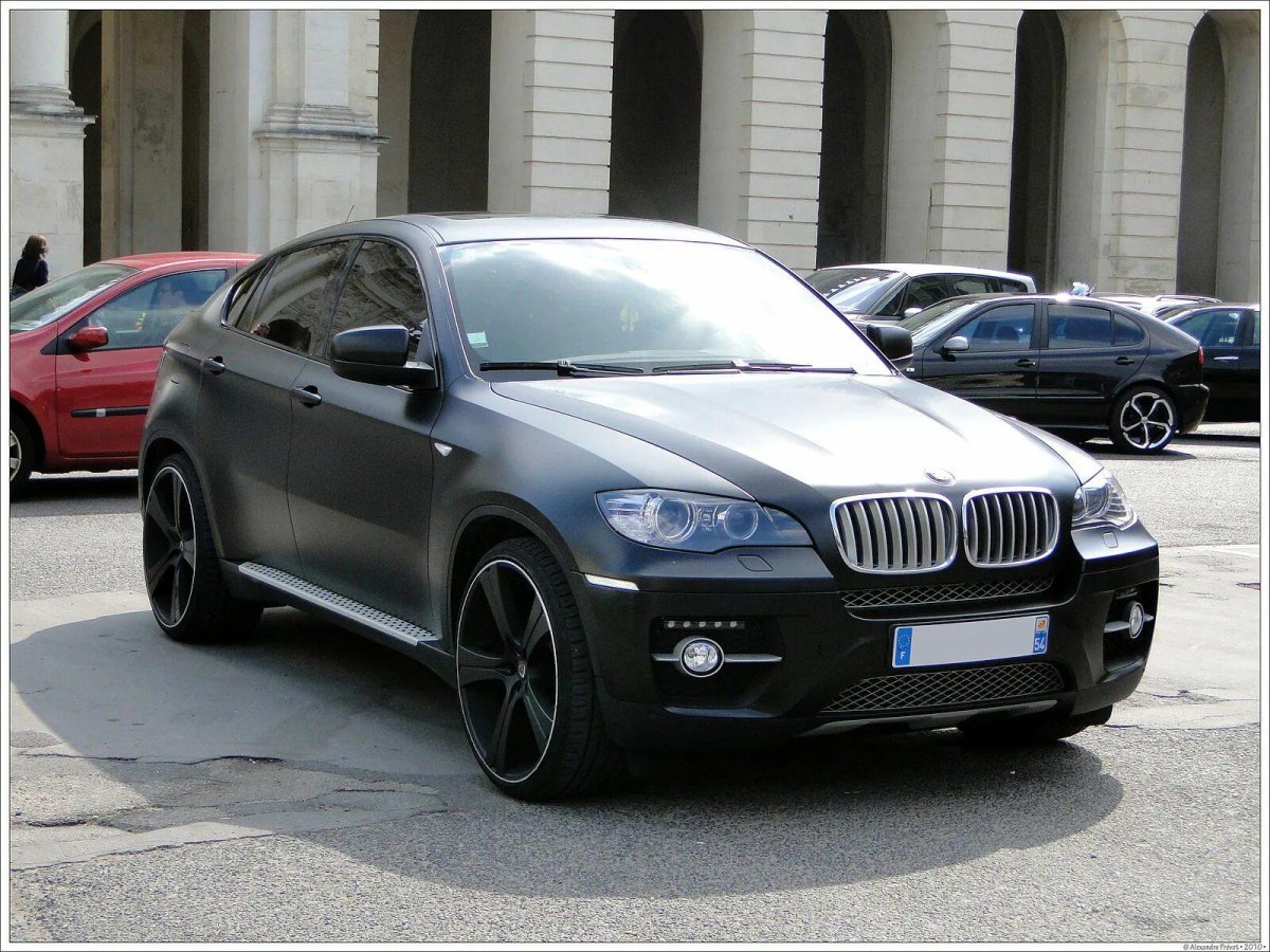 BMW x6 Black