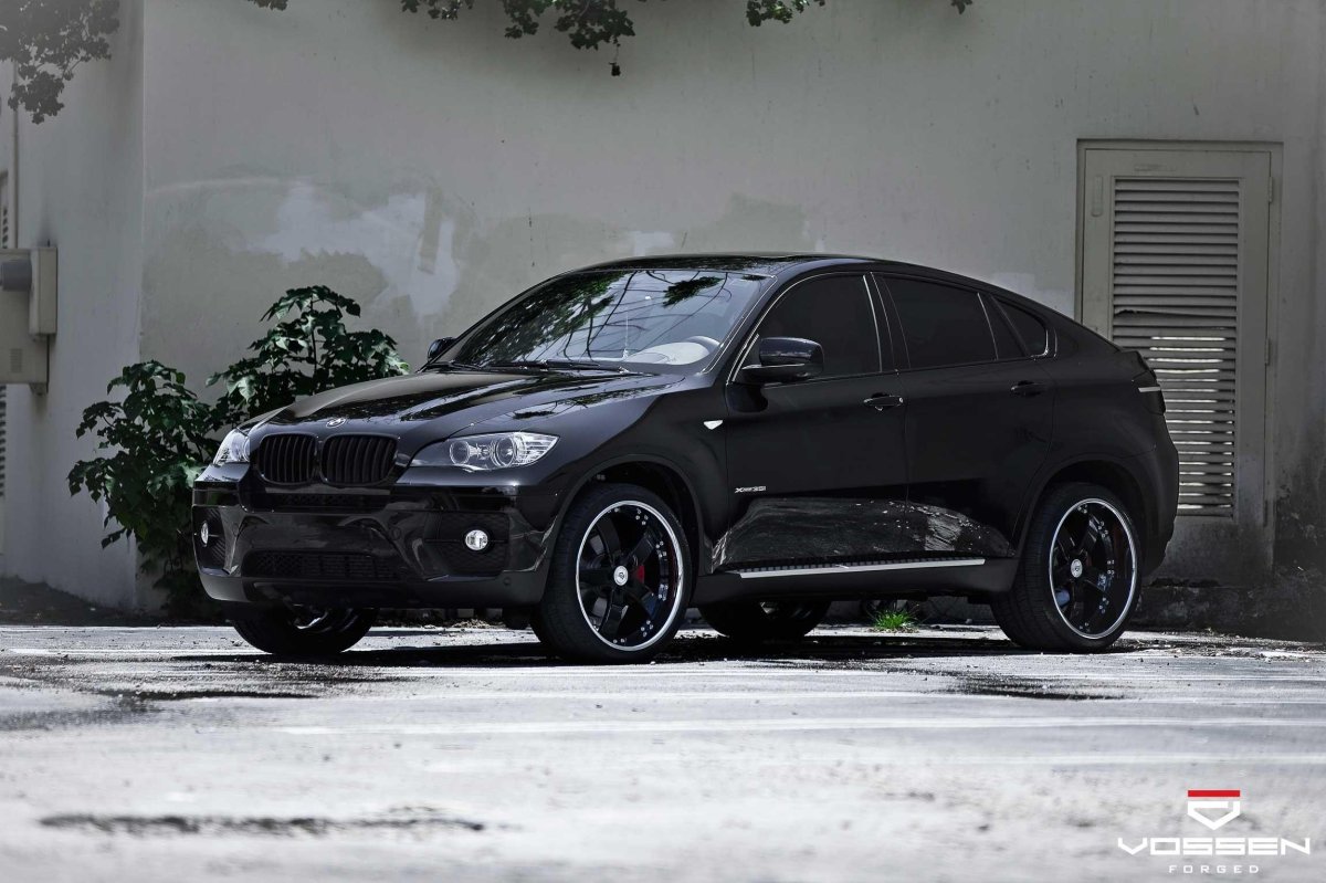 BMW x6 черная