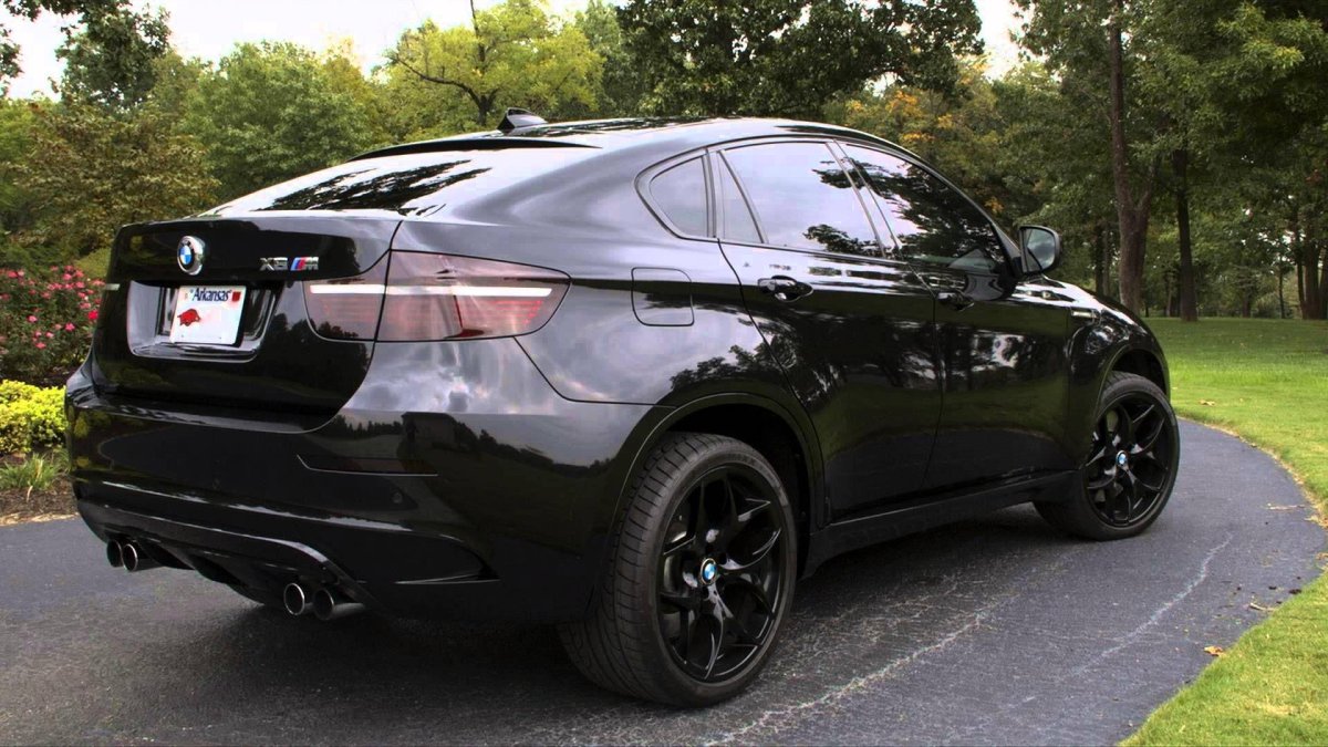 БМВ х6 черная