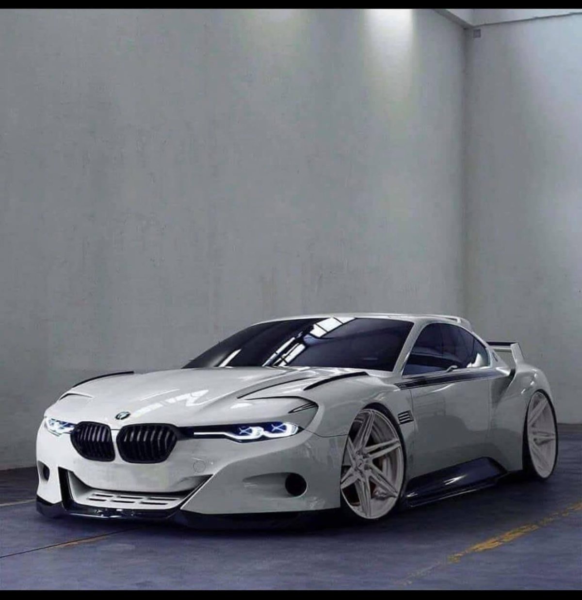 BMW 3.0 CSL hommage Concept чёрная