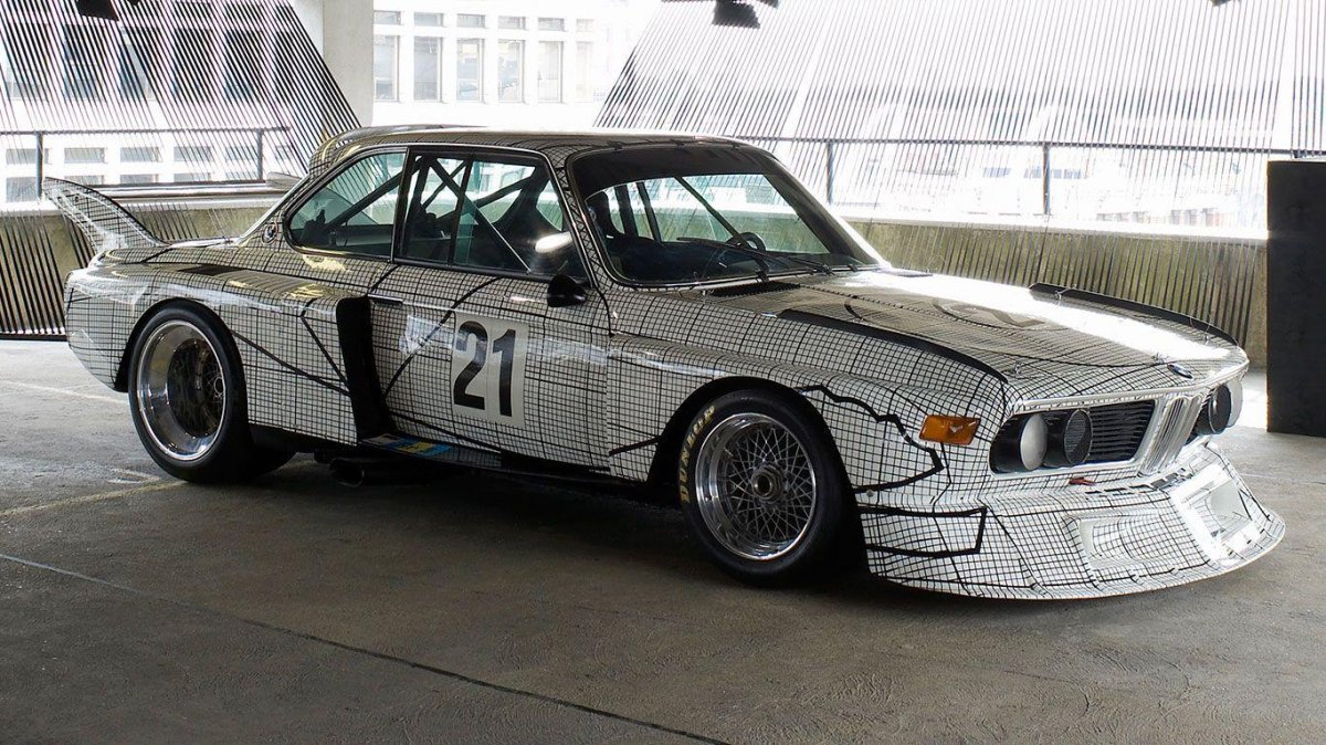 BMW 3.0 CSL Group 5 Art car by Frank Stella