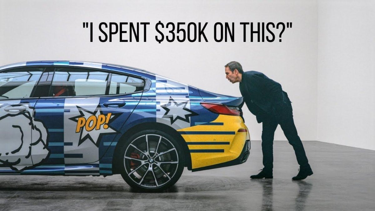 Джефф Кунс BMW Art car