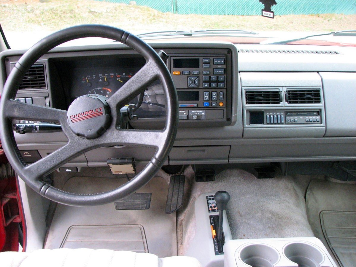 Chevrolet Blazer 1992 Interior