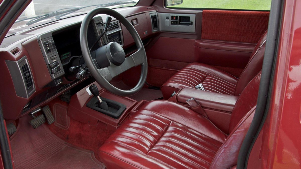 Chevrolet Blazer 1993 Interior