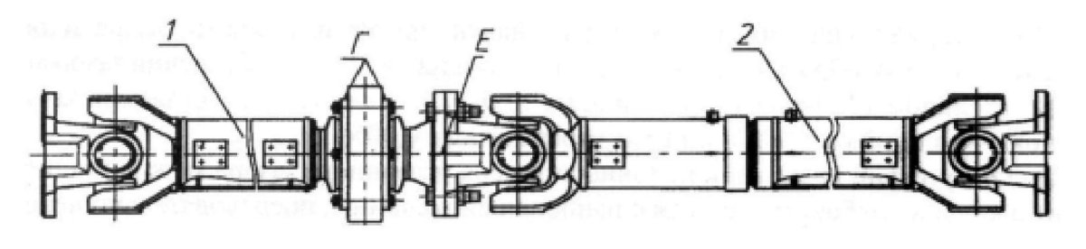 Вал карданный КАМАЗ 65116