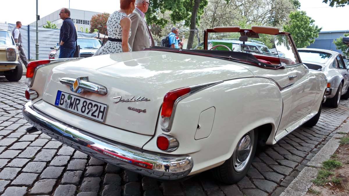 Borgward Isabella бело голубая цена
