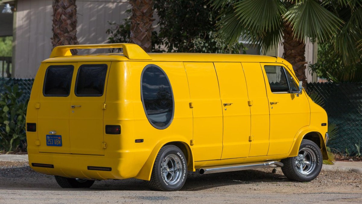 Dodge van 1977 Custom