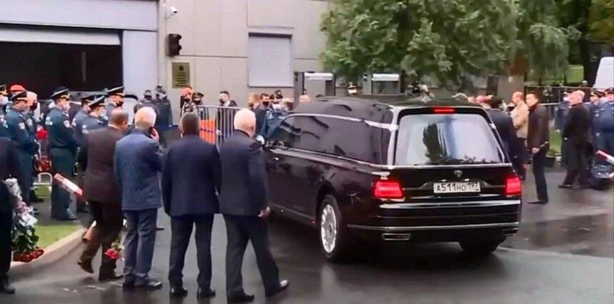 Похороны министра МЧС Зиничева