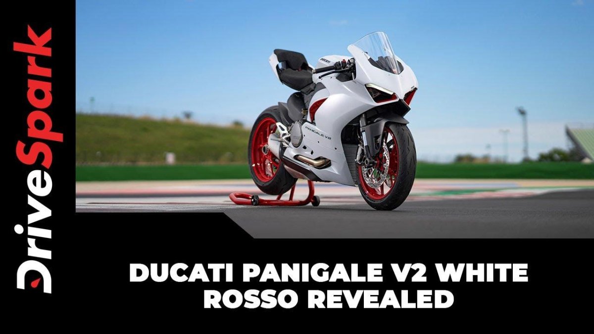 Ducati Panigale v4 белый