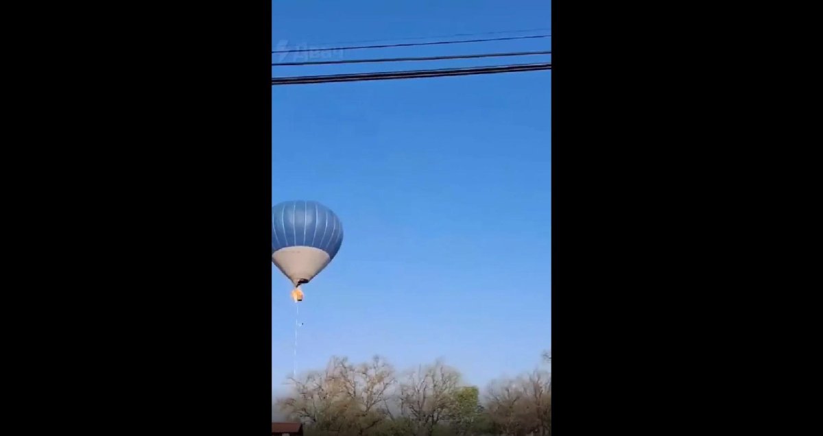 Воздушные шары в небе