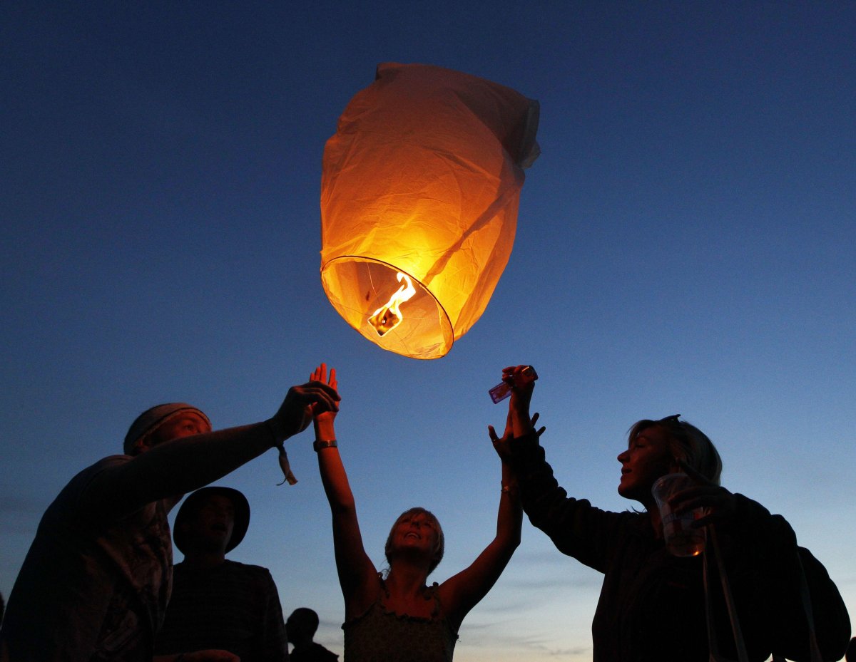 Небесные фонарики