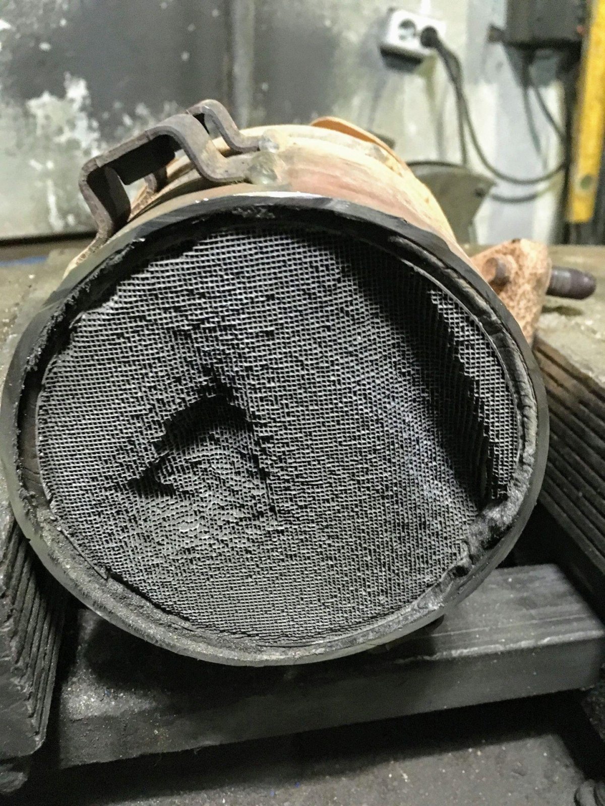 Сажевый фильтр на Даф 106