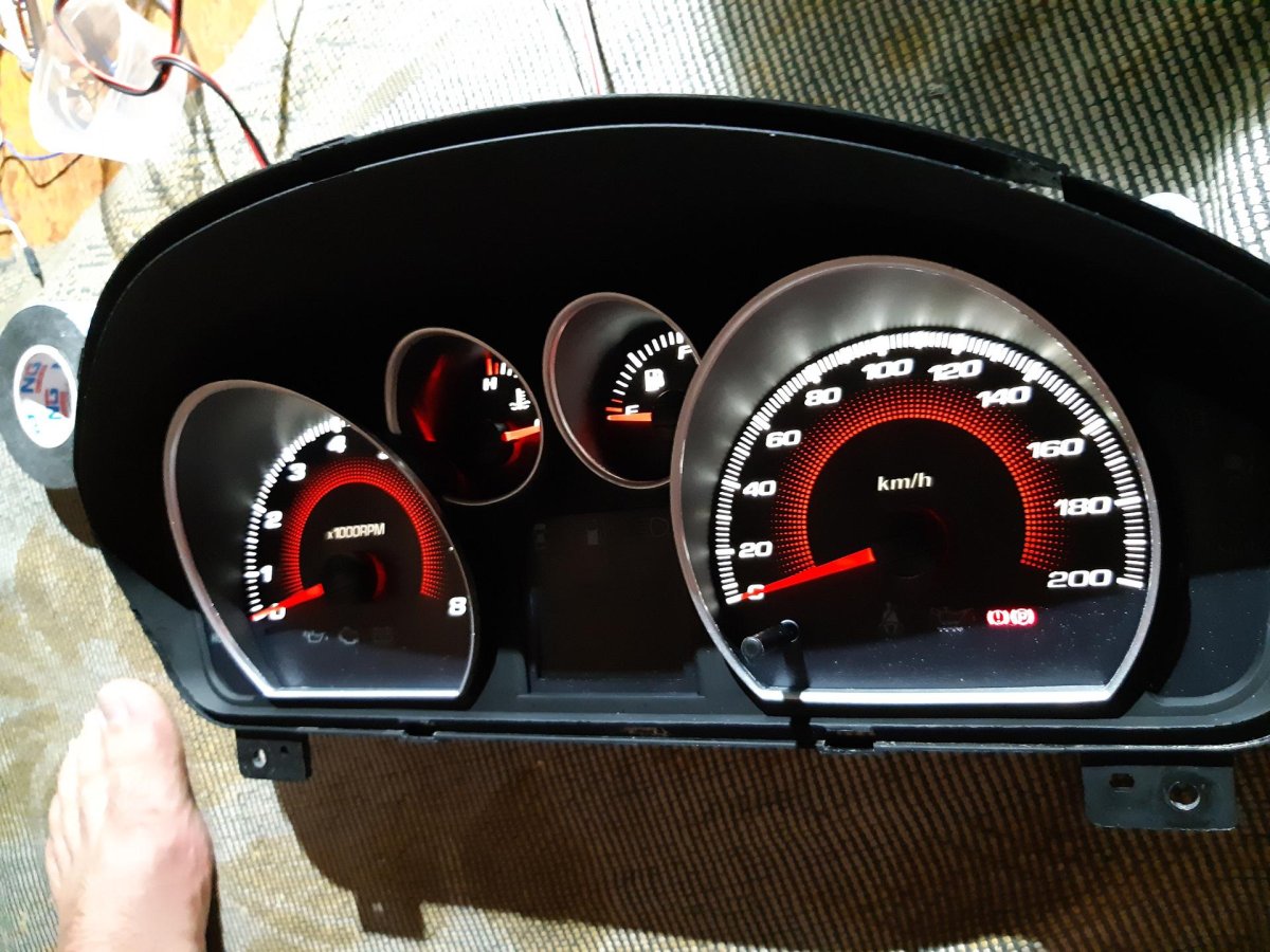 Щиток приборов Шевроле Авео т250