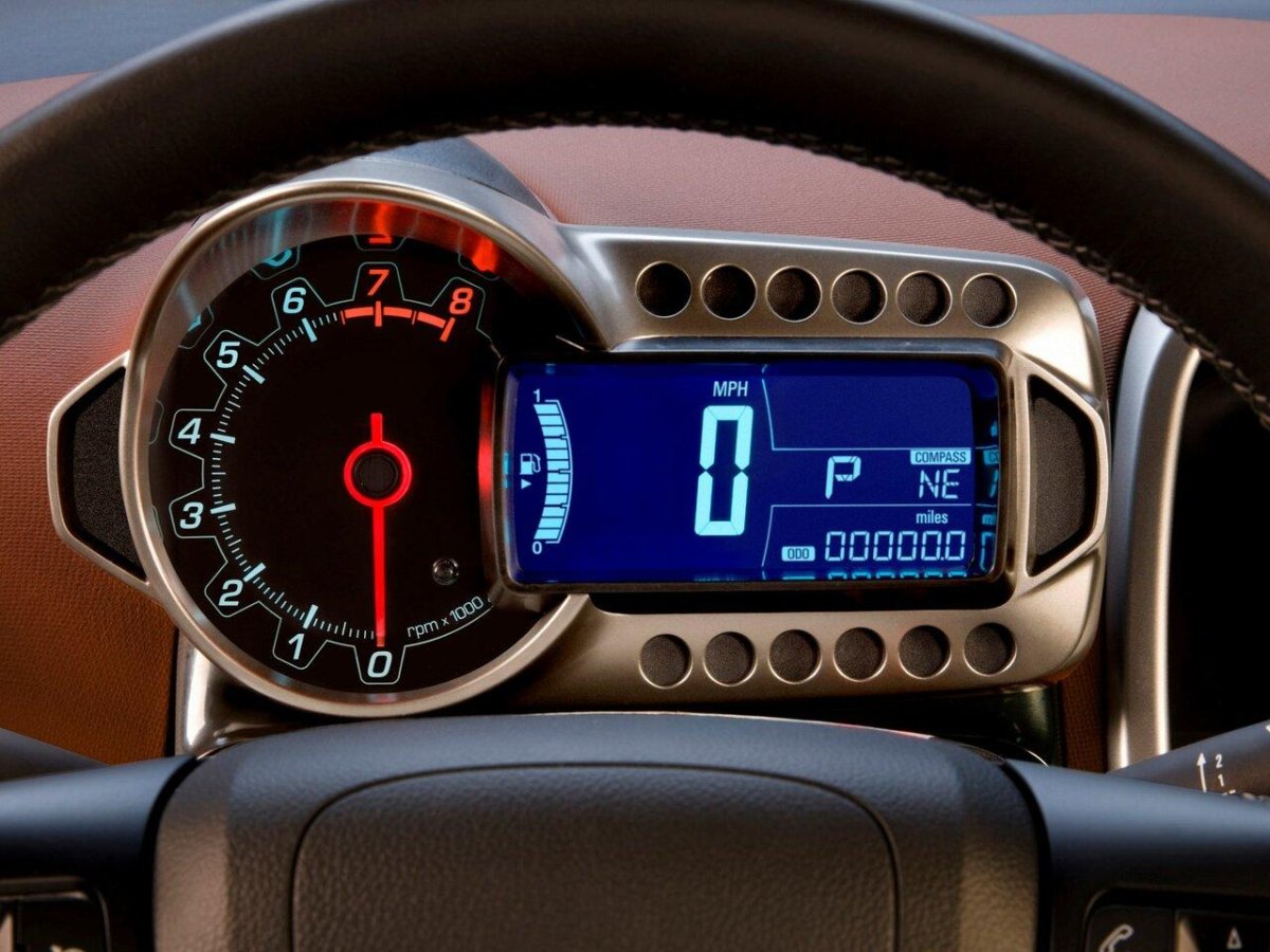 Chevrolet Aveo приборная панель