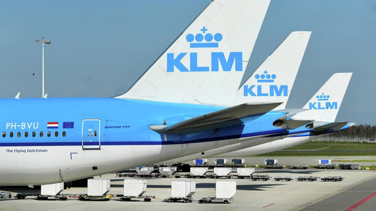 KLM авиакомпания самолеты