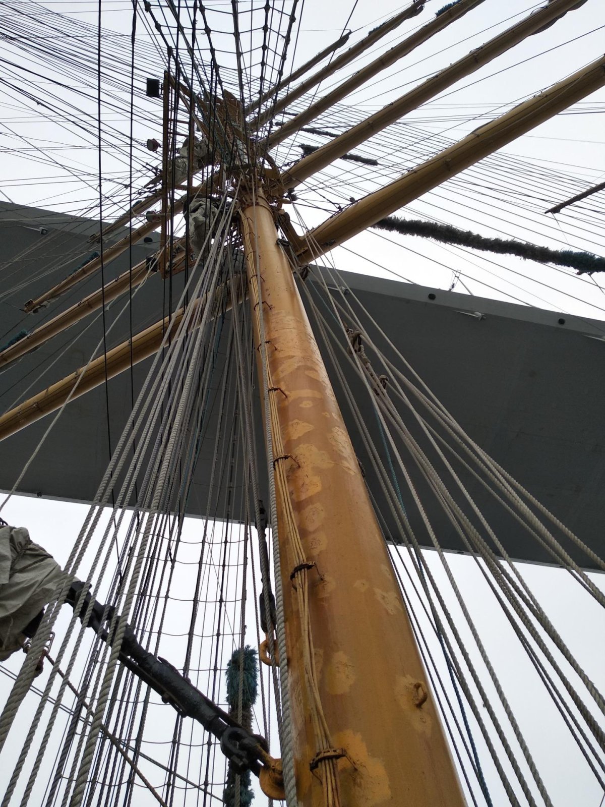 Грот мачта. Фото