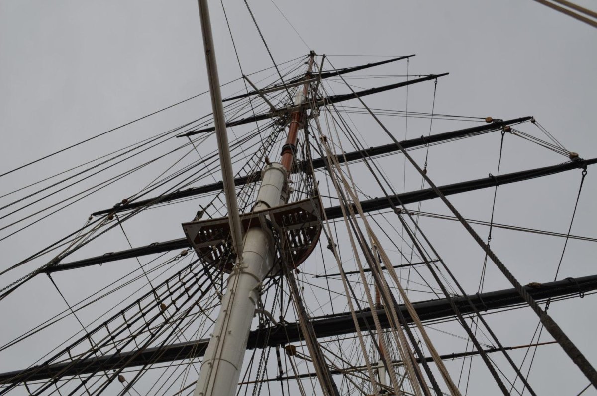 Катти Сарк корабль рангоут