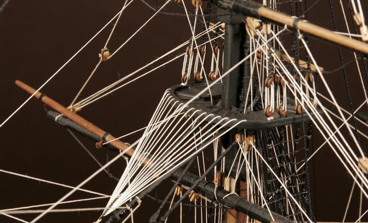 Парусник Виктори такелаж