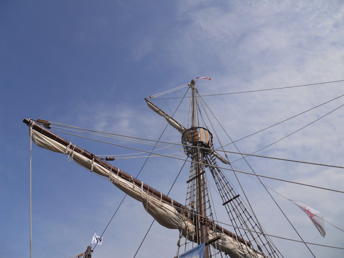 Санта Мария такелаж