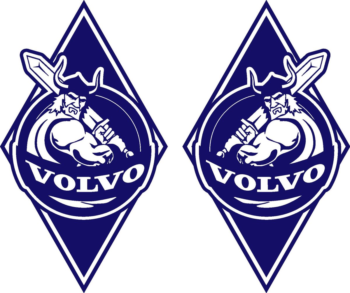 Викинг Вольво наклейка