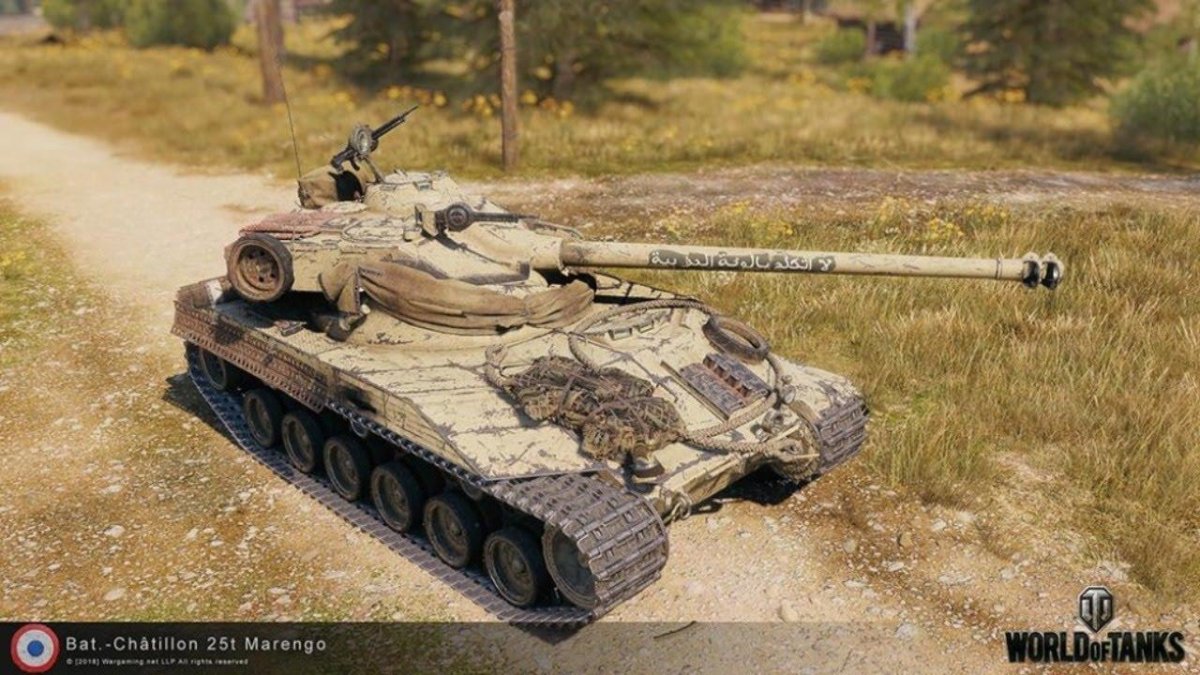 Bat Chatillon 25t 3д стиль