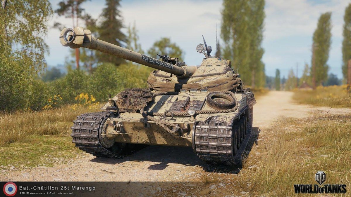 Бат Шатильон 25т 3д стиль