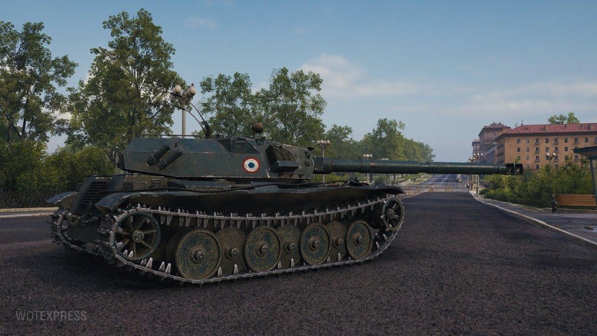 Французский танк Bourrasque