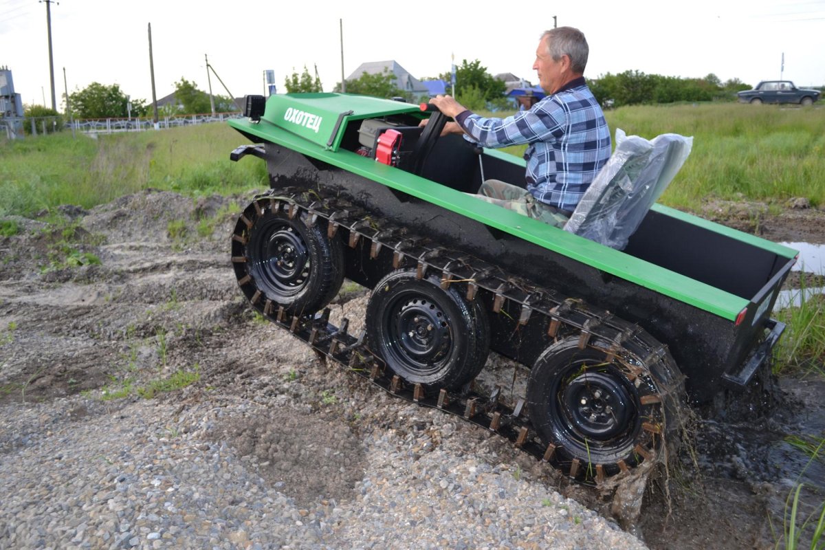 Вездеход амфибия Охотец