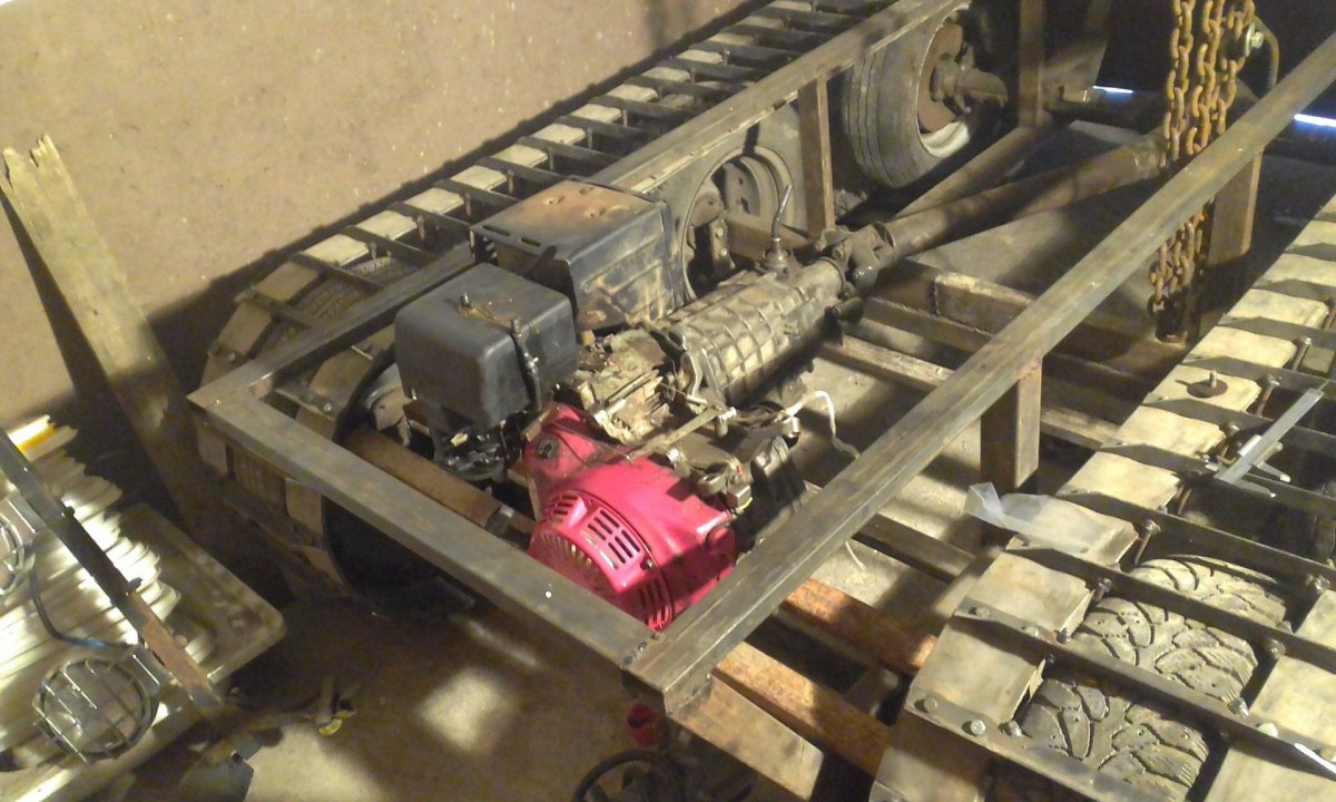 Вездеход с двигателем Лифан 15 л.с