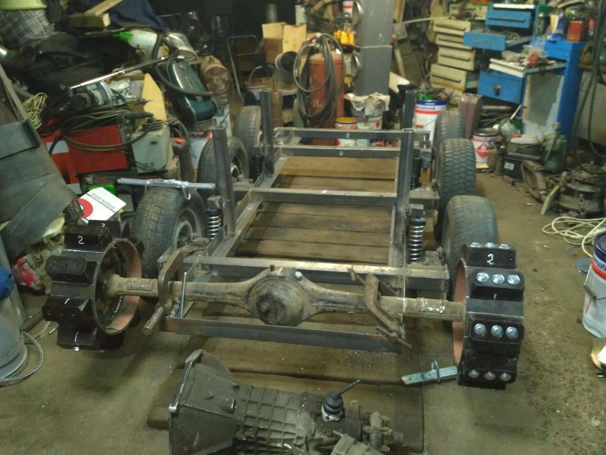 Ступица ВАЗ 2108 на гусеничный вездеход