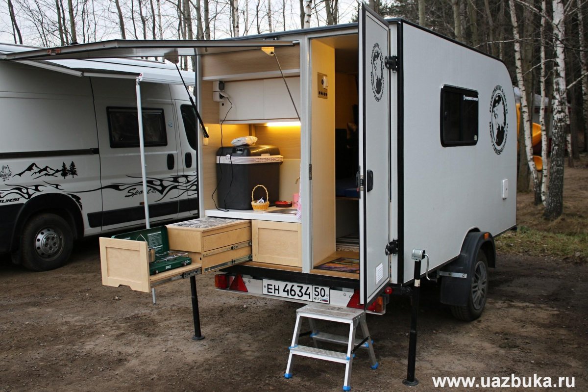 Прицеп жилой модуль АНВИР