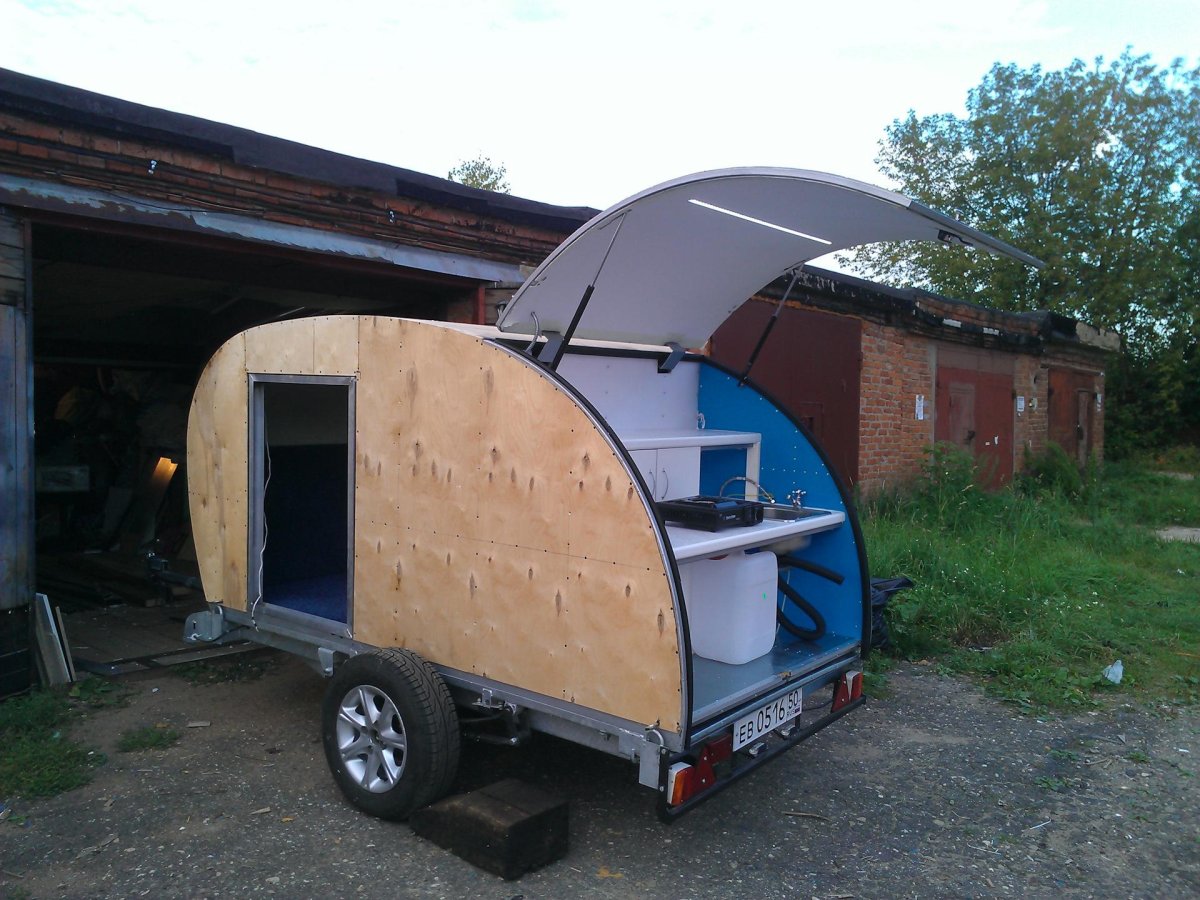 Жилой модуль-прицеп poroshincamper