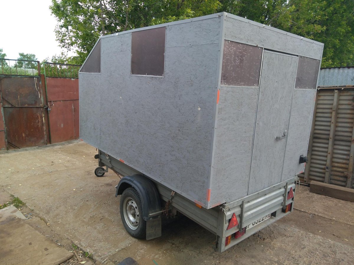 Жилой модуль в прицеп МЗСА