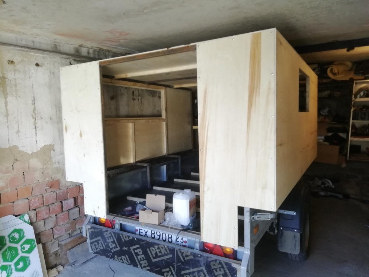 Жилой модуль на прицеп Скиф