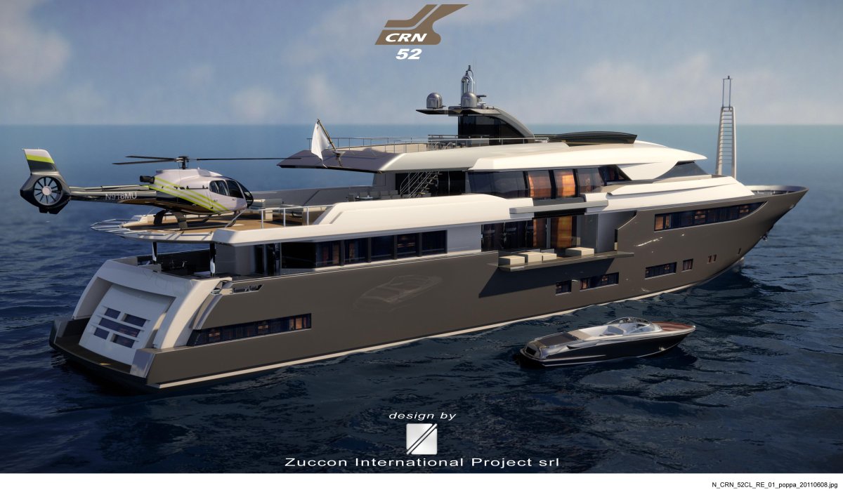 Яхта CRN 52m