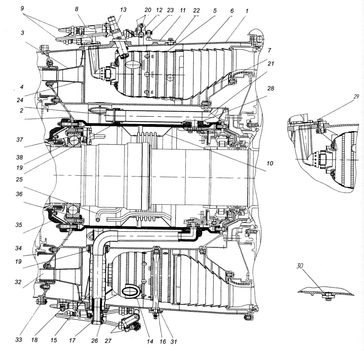 Камера сгорания ПС 90