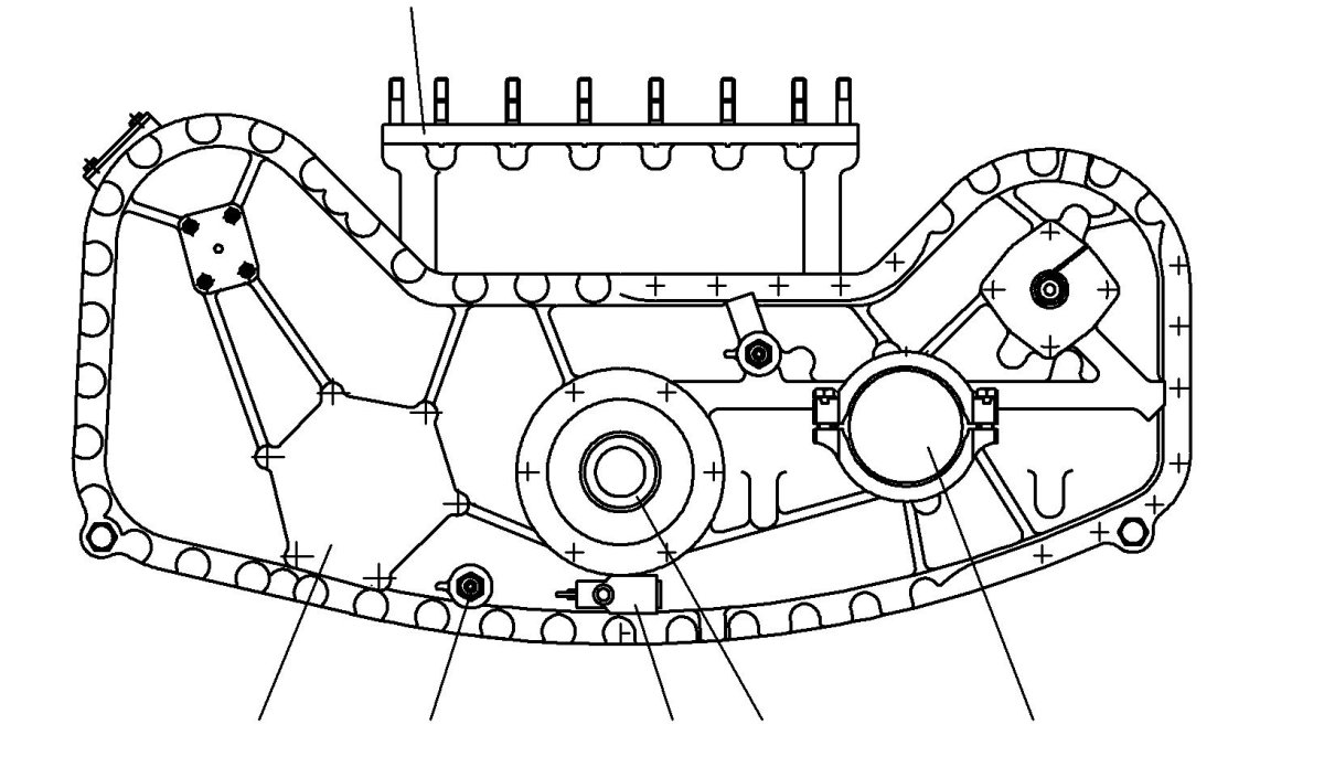 Узлы и агрегаты двигателя