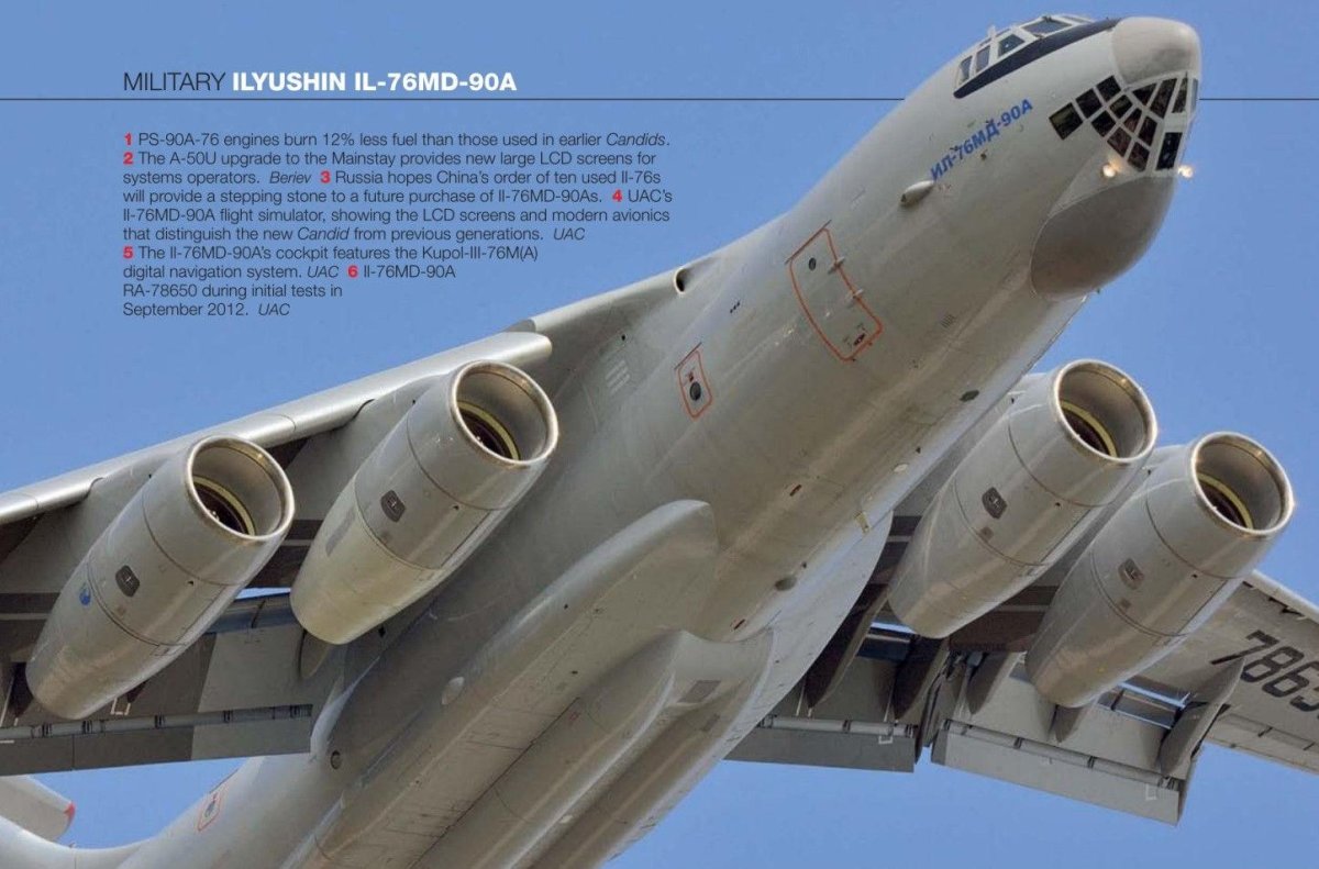 Самолёт ил-76мд-90а