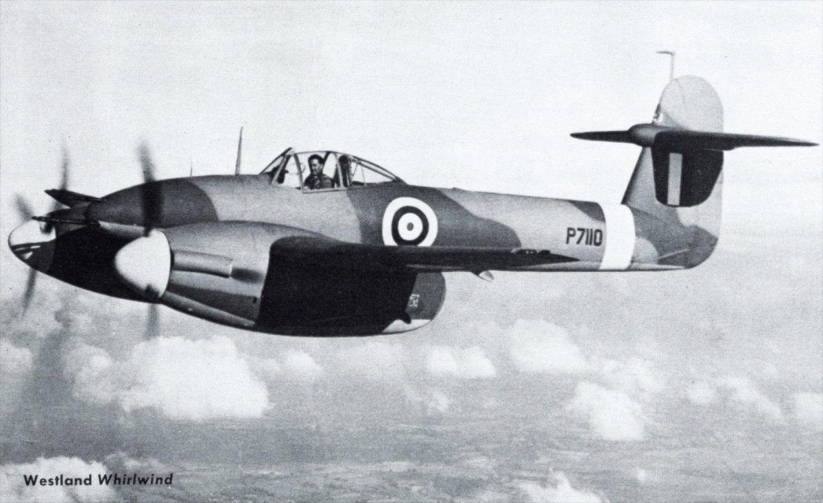 Самолет Westland Whirlwind