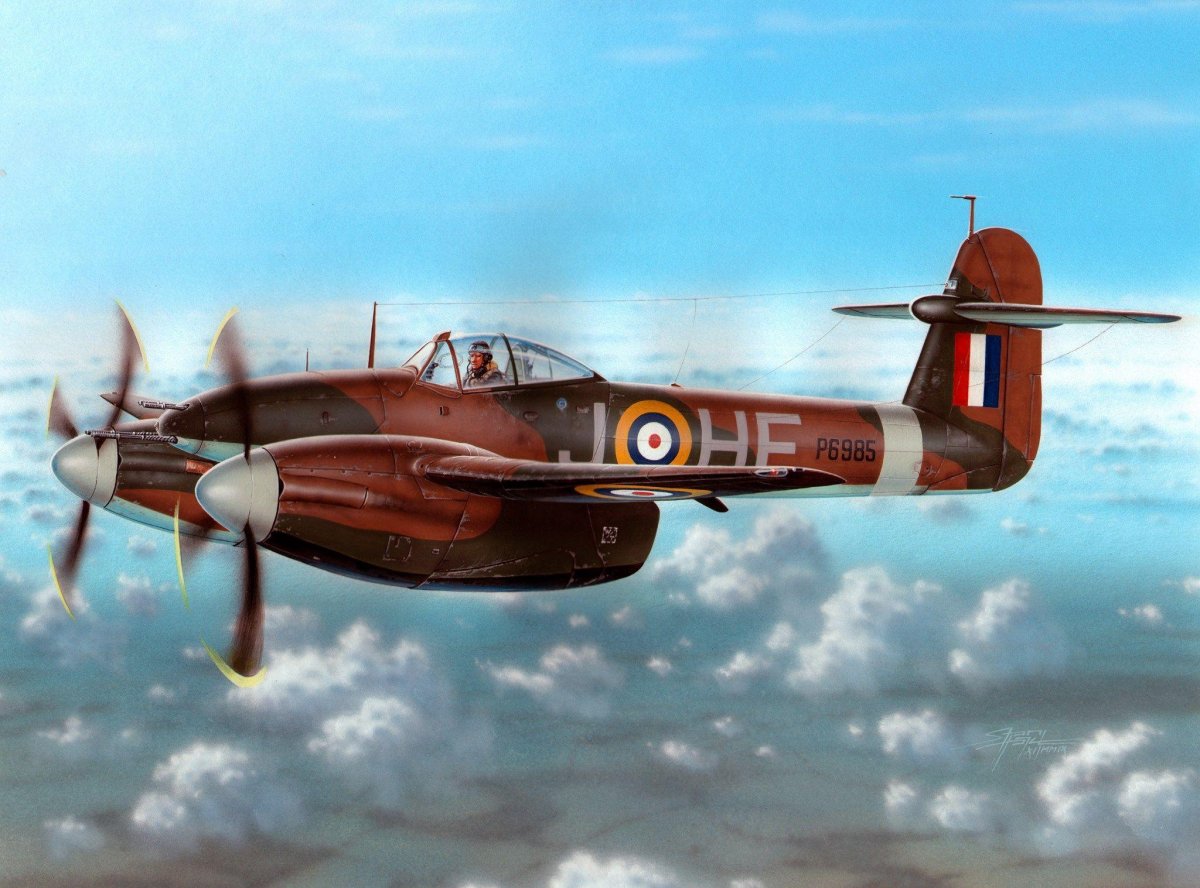 Самолет Westland Whirlwind