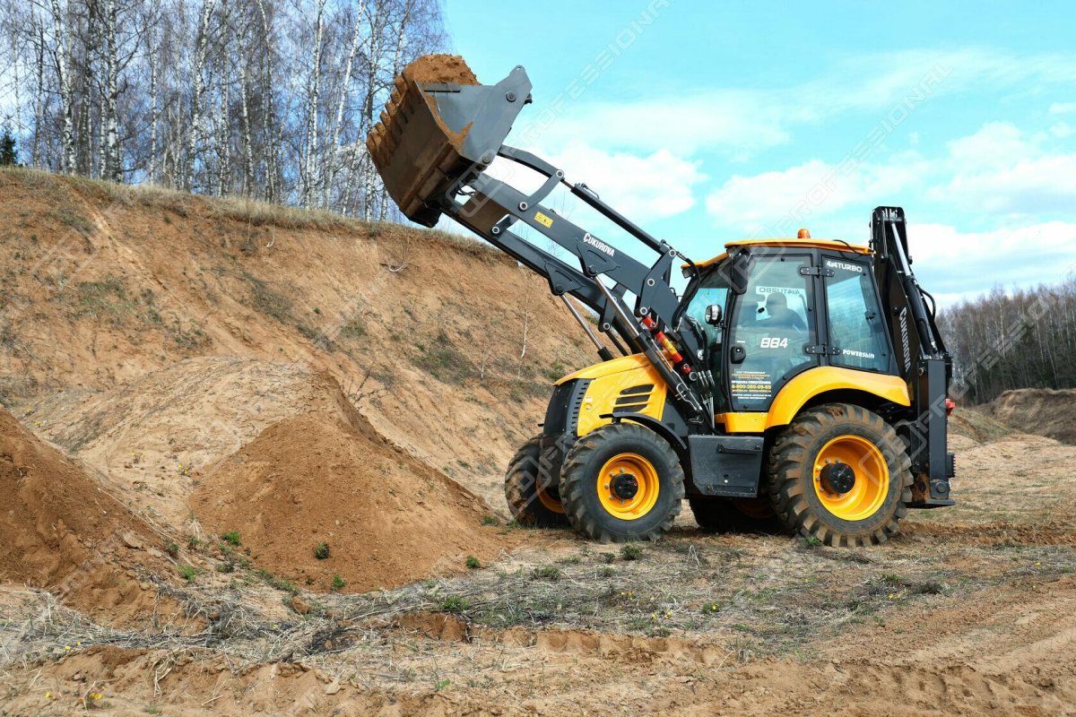 ЧЛМЗ экскаватор погрузчик