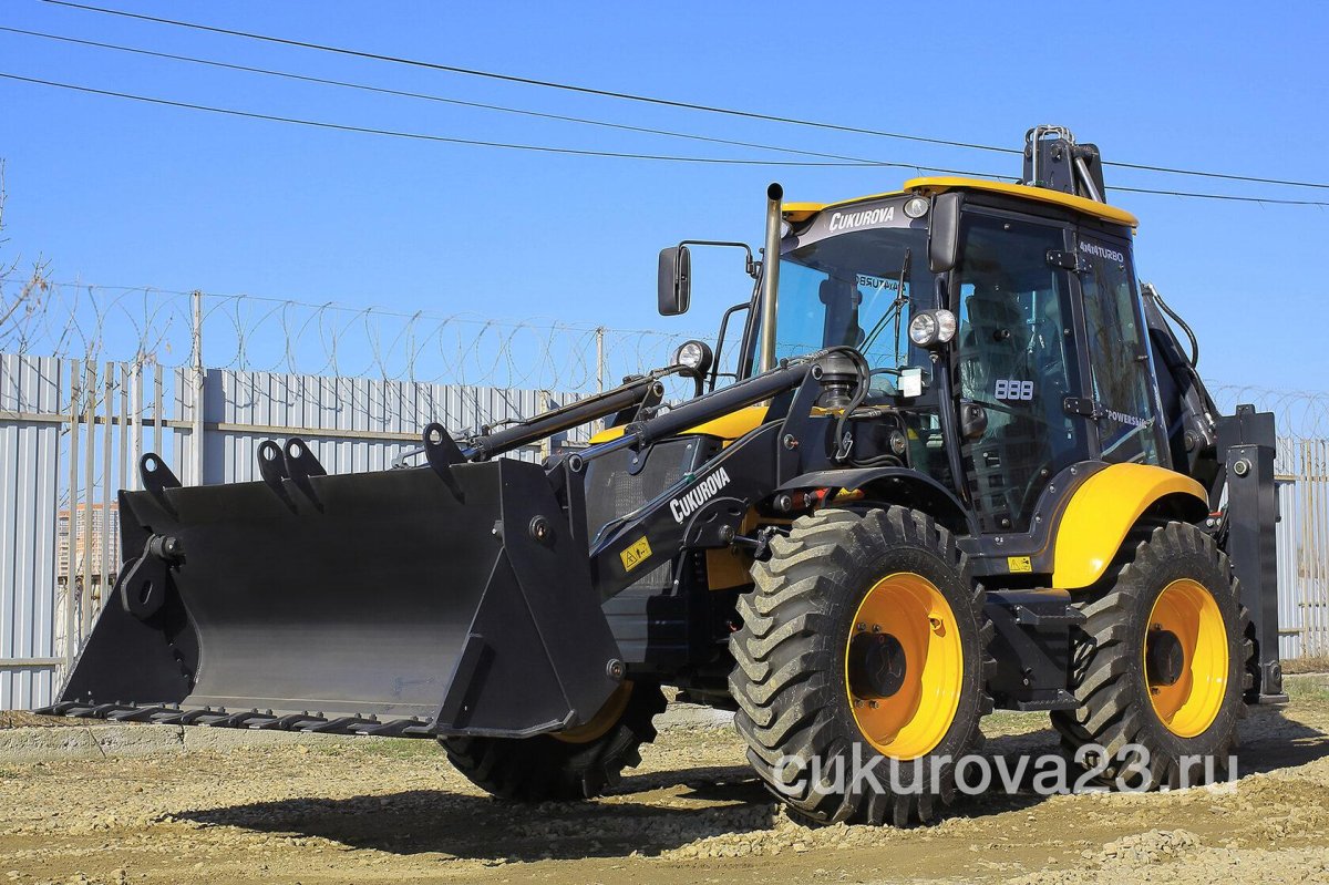 Экскаватор-погрузчик Cukurova 888