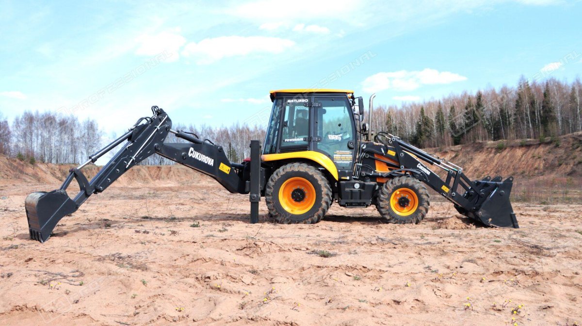 Чукурова 888 экскаватор погрузчик