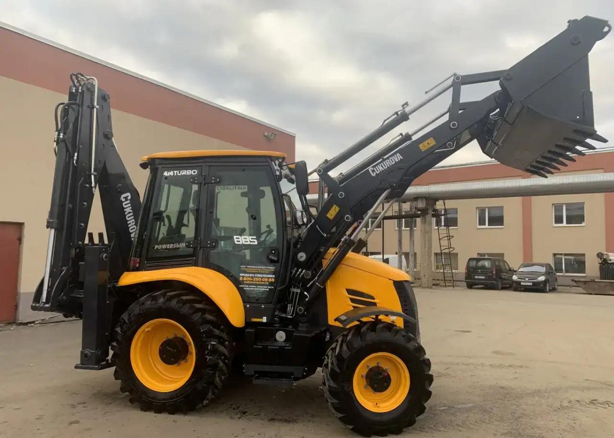 Чукурова 888 экскаватор погрузчик
