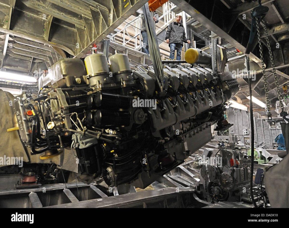 Морской дизель-газотурбинный агрегат м55р